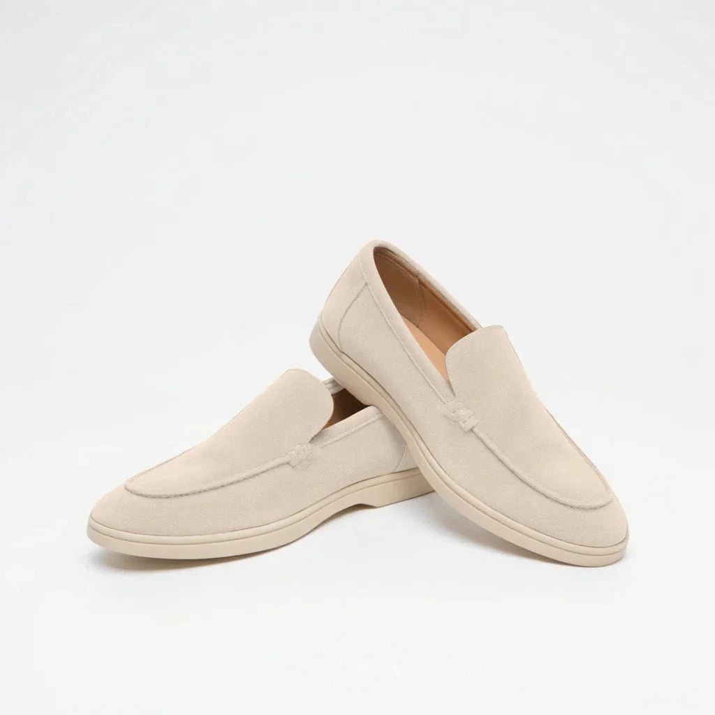 High Suede Loafers