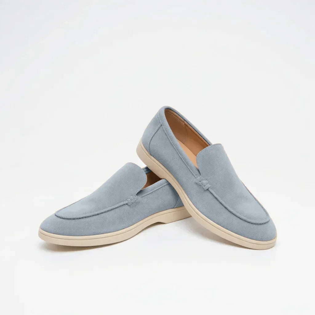 High Suede Loafers
